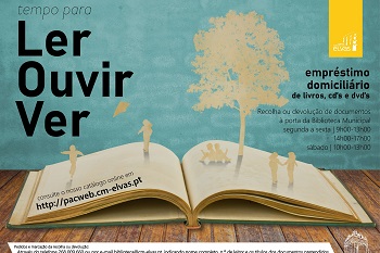 Biblioteca promove “Tempo para Ler, Ouvir, Ver”