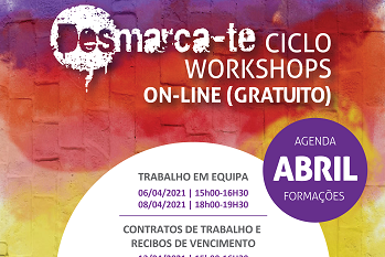 Workshops “Desmarca-te” para o mês de abril