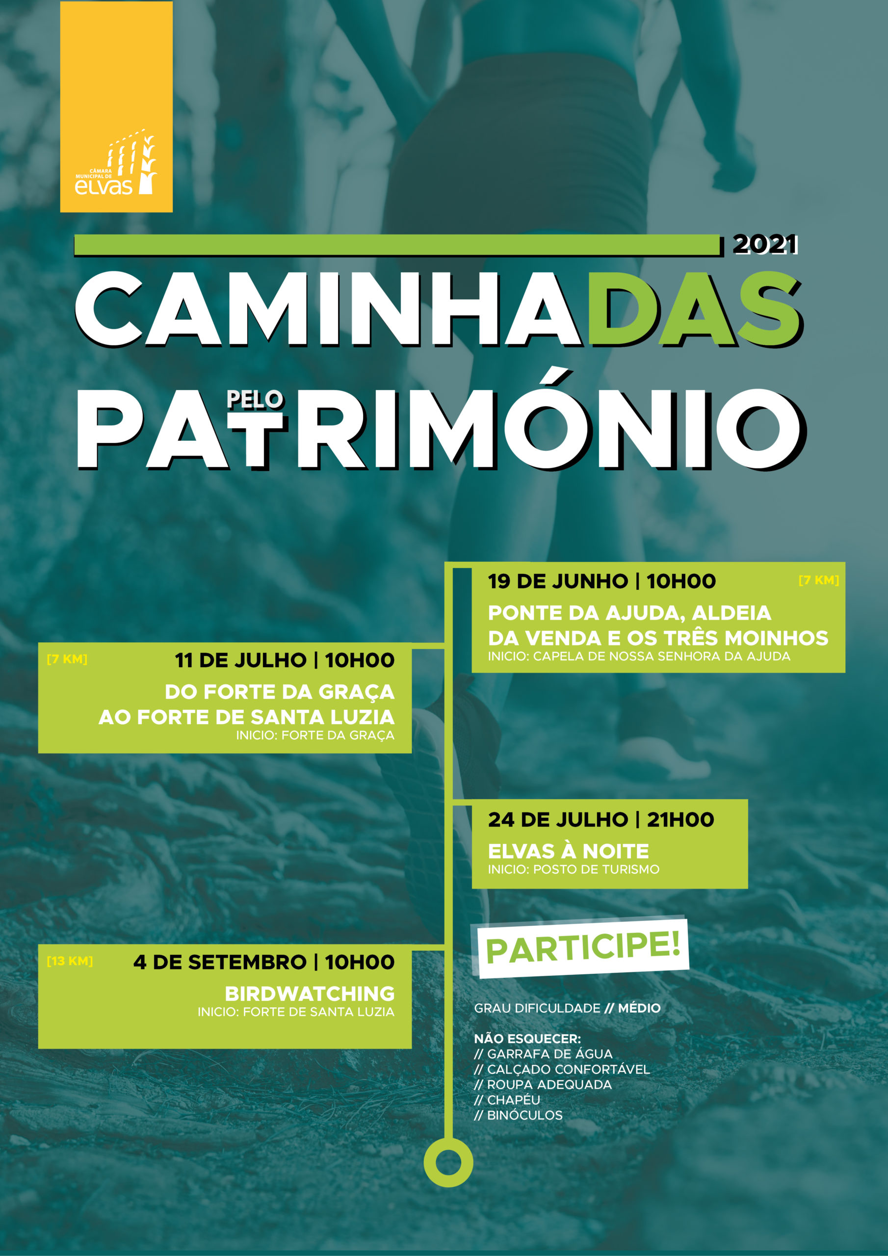 Cartaz_Caminhadas Pelo Património 2021