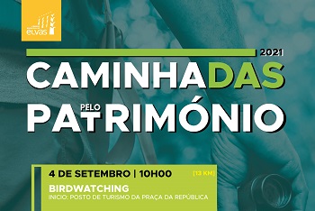 Caminhadas pelo Património com birdwatching