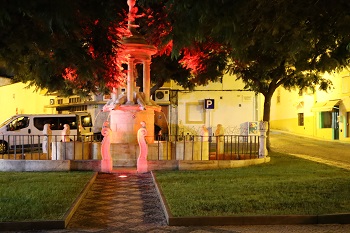 Dia Mundial do Coração assinalado com iluminação da Fonte da Misericórdia
