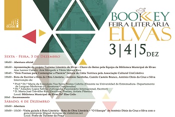 Bookkey Feira Literária de Elvas decorre de 3 a 5 de dezembro