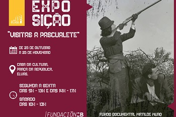Exposição “Visitas a Pascualete” para ver na Casa da Cultura