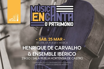 Recital de Poesia e Música na Biblioteca Municipal