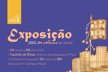 Castelo de Elvas com exposição de Duarte Darmas
